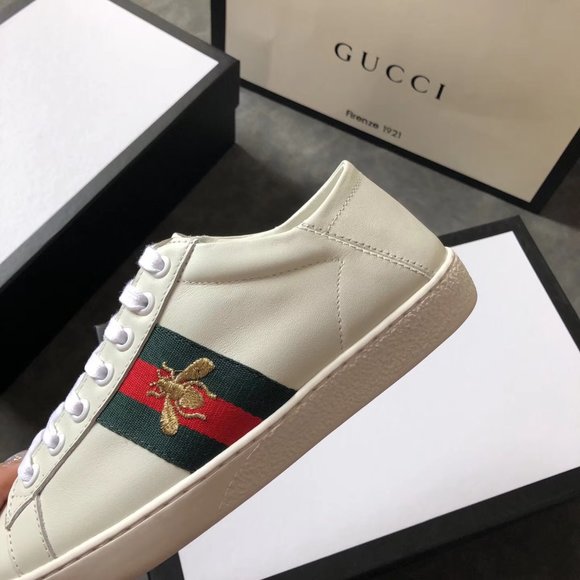 NEWGucci leather casual shoes for women main image 2